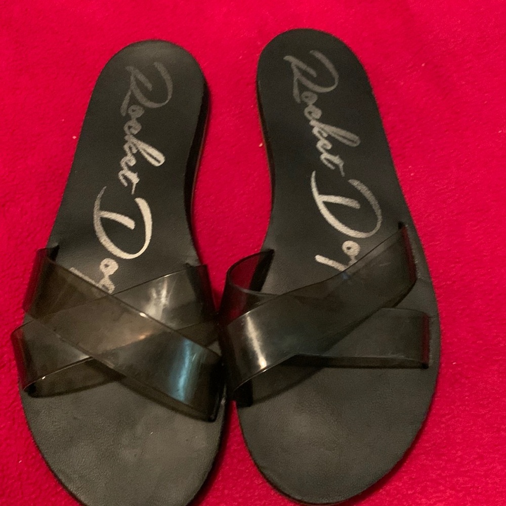 Black Rocketdog pool slides